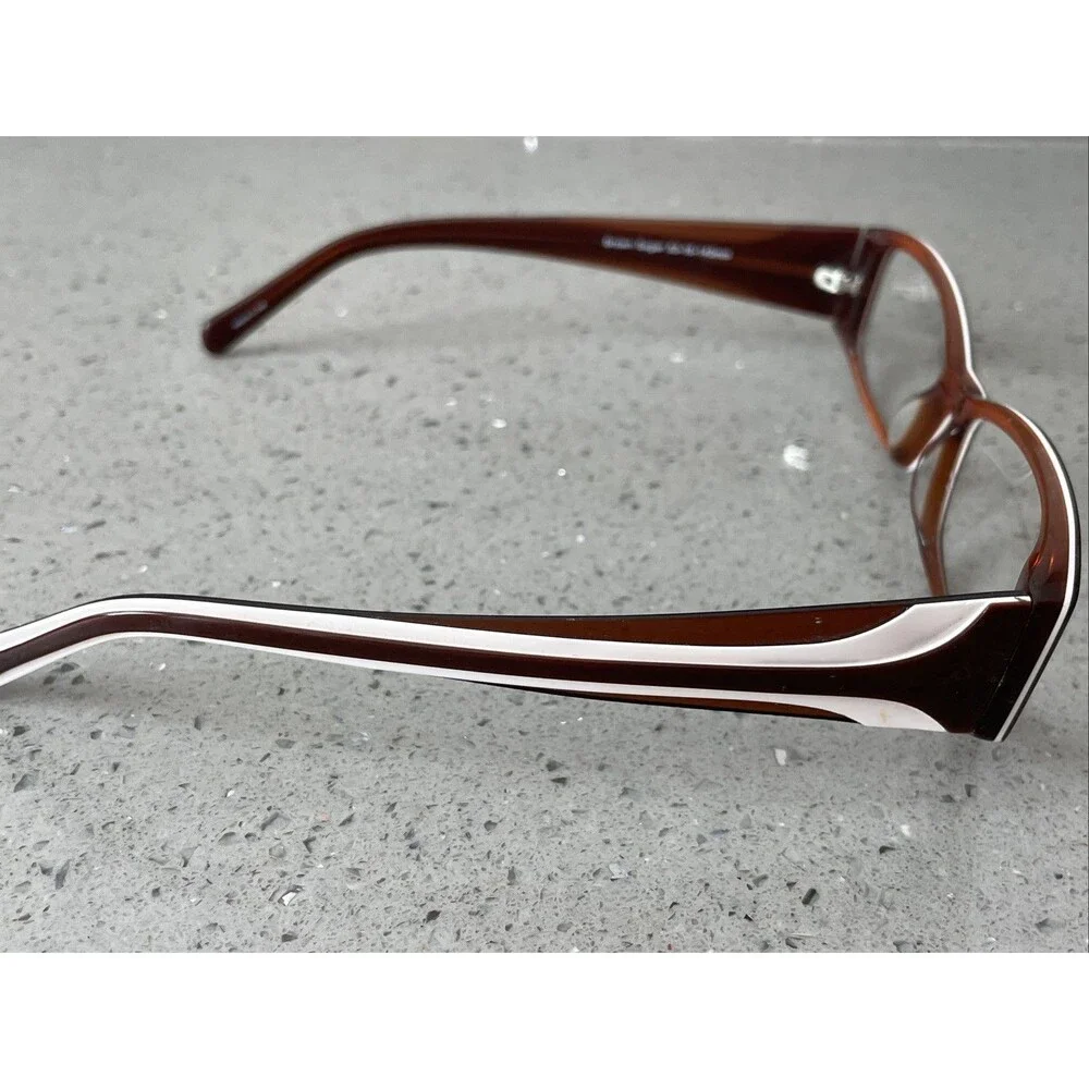 Rough Justice Eyeglasses Fling Brown Sugar Women's Demo Frames ONLY 53-16-140